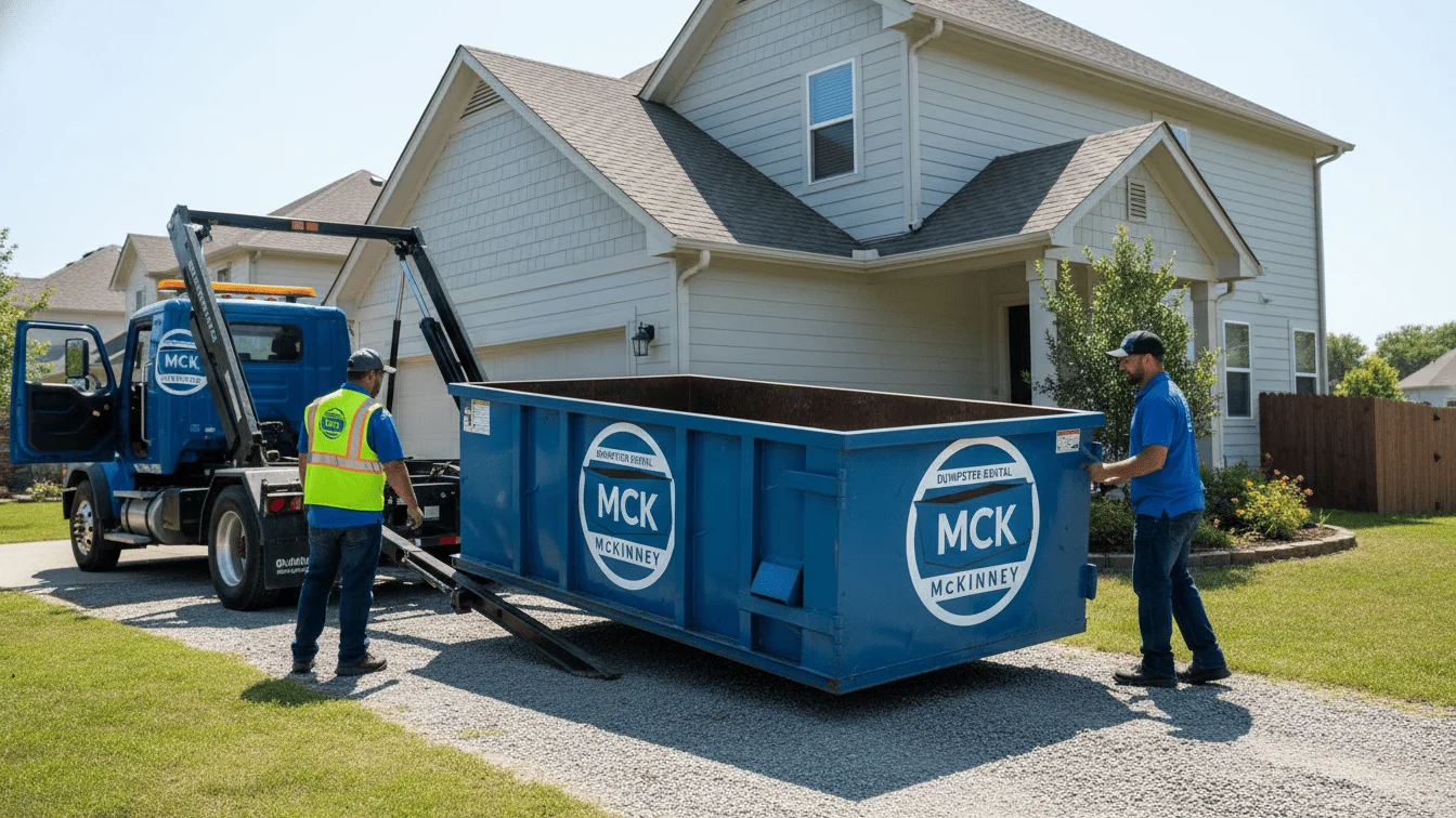 Residential Dumpster Rental McKinney TX-img